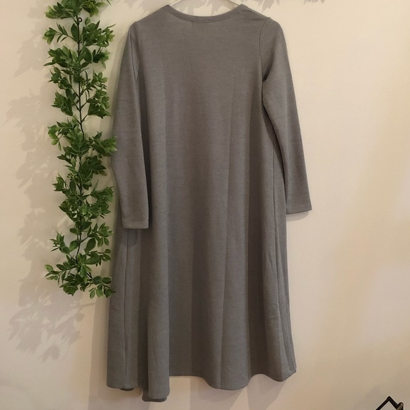 LuLaRoe Long Grey Cardigan - Picture 2 of 3